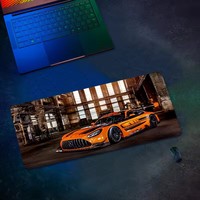 Tapis de souris de jeu carré en caoutchouc naturel antidérapant et épaissi avec surface lisse pour un suivi rapide et précis en stock