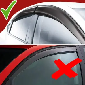 Déflecteurs de vitres latérales de haute qualité pour Ford Focus 2 MK2 Hatchback Berline 2005-2011 Pare-soleil et protections - Product Image 2