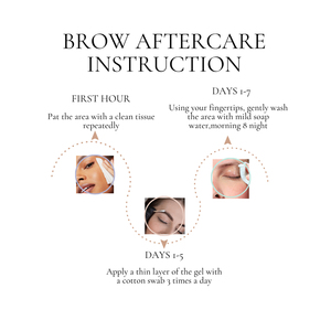 Gel Lenitivo POPU per Microblading e PMU, Gel Riparatore per Tatuaggio Sopracciglia con Ceramide e Peptidi - Product Image 6
