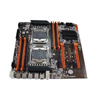 Prix d'usine X99 double cpu carte mère ddr4 lga 2011-3 socket x99 gaming desktop X99 double carte mère
