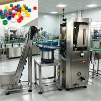 Machine d'inspection de bouchons de bouteilles en verre de haute précision pour la détection ultra-précise des défauts : taches noires, rayures, bavures, bavures de reflet
