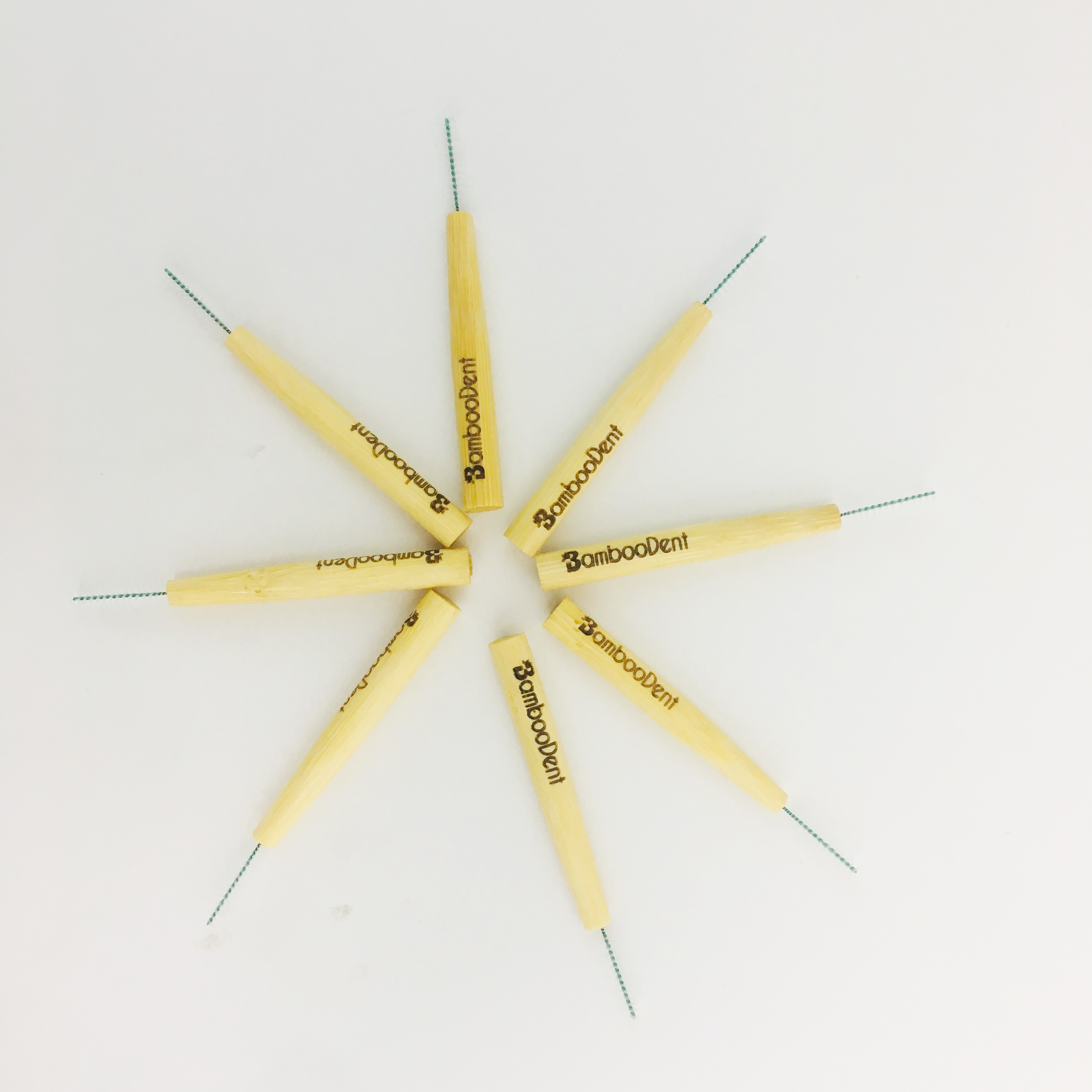 100% органические экологически чистые бамбуковые межзубные палочки