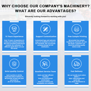 Imprimante à petits caractères IPS-C9650 pour marquer la date sur les boissons, l'eau en bouteille, les boissons gazeuses, les jus, les produits laitiers, le lait, le yaourt, la bière, le vin, les spiritueux - Product Image 5