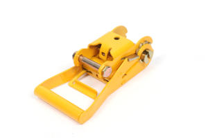 1 इंच 28 मिमी धातु लंबे हैंडल रैकेट टाई टाई पीला भारी कार्गो नियंत्रण के साथ कैमरा लॉकिंग और 430 किलोग्राम मजबूत - Product Image 3