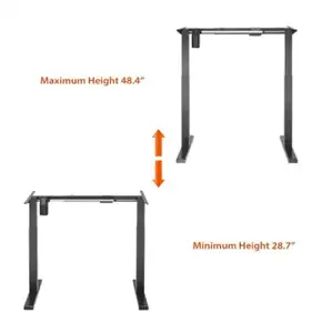 140 Kg Load Weight Sit Standing up Desk Frame Height Adjustable Desk
