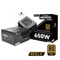 Thermalright TG-650 650W PSU Gold Entièrement Modulaire 140mm Compact pour Desktop ATX Mid Tower Alimentation ATX 3.0