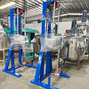 Haute Sheer High Shear Mix Dispersion Émulsionner Homogénéisateur Mélangeur Parfum Cosmétique 40l 60l Équipement - Product Image 2