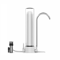 Filtre purificateur d'eau du robinet à cartouche céramique ionisante pour comptoir de cuisine domestique Yenvqee