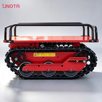 Carro de Transporte Todoterreno con Control Remoto Inalámbrico, Mini Dumper Eléctrico de 500 kg y 1000 W, Ideal para Huertos