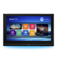 Layar TV Mobil Hiburan Kursi Belakang 4G11.6 Inch 4+64G 4K WIFI Android Headrest Monitor IPS Layar Sentuh Penuh untuk Universal