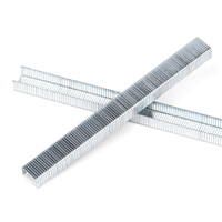 Iron U Shape 20ga Smooth Galvanized Nails Wire Stepels Pin Brad 1006J Sofa Pin 1010J Staples Size 1013J for Wooden Furniture