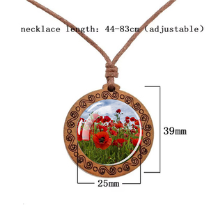 12 <strong>Constellations</strong> <strong>Necklace</strong> Zodiac Jewelry Libra Jewelry Zodiac <strong>Necklace</strong> Glass Cabochon Wood <strong>Necklace</strong> - Product Image 6
