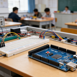 Carte de développement Mega2560 ATmega2560-16AU CH340G USB entièrement populairezée, montage en surface, 3.3V/5V 800mA, prix usine - Product Image 5