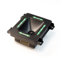 LONVILL Quiosco Escáner de código 2d Lector de código qr fijo incorporado USB para quiosco de caja de pago, lector de código de barras a la venta