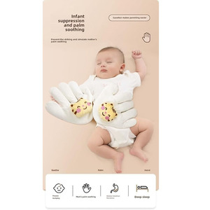 7277 phim hoạt hình hổ bé giật mình phòng ngừa nhẹ nhàng Ngủ Đồ chơi vỗ tay Gối tắm Quà Tặng điện bé vỗ gối - Product Image 3