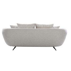 Canapé 3 places moderne de qualité supérieure, style New Jersey, avec pieds en métal robustes, pour la maison, l'hôtel et le bureau, disponible au meilleur prix - Product Image 3