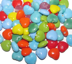 Murano Plain Oval Multicolor Loose Glass <b>Beads</b> (Crystal & Lampwork) for Jewelry Making Bulk Pack in Box - Product Image 2