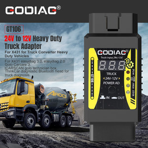 Convertisseur GODIAG GT106 OBD 24V vers 12V pour camions lourds, compatible avec Launch <span class=keywords><strong>X431</strong></span> <span class=keywords><strong>ThinkCar</strong></span> - Product Image 6