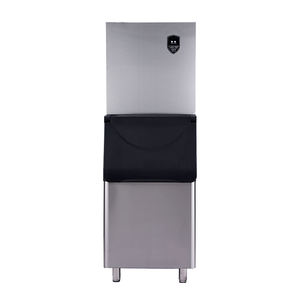 آلة صنع مكعبات الثلج الصالحة للأكل ذات السعة الكبيرة للاستخدام التجاري، ماكينة كهربائية أوتوماتيكية لصنع مكعبات الثلج الشفافة للمقاهي - Product Image 2