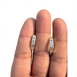 Pendientes de Aro de Piedra Lunar Arcoíris Natural, Plata de Ley 925, Joyería Fina Hecha a Mano con Piedras Preciosas, Proveedor Mayorista - Product Image 6