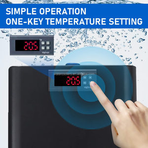 Refroidisseur d'<span class=keywords><strong>aquarium</strong></span> de 42 gallons, 160l, 1/10 Hp, refroidit rapidement, système de compression hydroponique approprié - Product Image 5