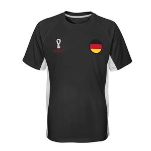 Camisetas de Fútbol para Hombre de Secado Rápido, Sublimadas, Negras, con Diseño Personalizado, en Oferta - Product Image 1