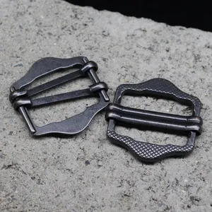 Supply Inner Diameter 2cm And 2.5cm Antique Copper Alloy Material Adjustable Buckles With Customizable Sizes And Colors