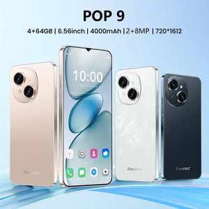 Teléfono 4G ZNNXECC POP9 popular y económico, pantalla de 6.6 pulgadas, doble tarjeta SIM, doble modo de espera, desbloqueo facial, admite pequeñas cantidades al por mayor - Product Image 5