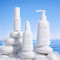 Solution Prête à l'emploi 25g 100g 245g Bouteille en Plastique PET avec Pompe pour Shampooing, Lotion, Savon Liquide Corps & Mains, Nettoyant Visage, Gel Douche, Savon pour les Mains