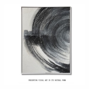 2025 Bán Buôn Tùy Chỉnh Tường Trừu Tượng Nghệ Thuật Wabi Sabi Khách Sạn Tường Nghệ Thuật 100% Handmade 3D Kết Cấu Thạch Cao Sơn - Product Image 4