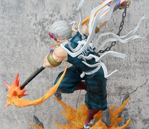 Figurine d'anime en PVC de 37 cm <span class=keywords><strong>Kimetsu</strong></span> <span class=keywords><strong>No</strong></span> <span class=keywords><strong>Yaiba</strong></span> Uzui Tengen avec lumière - Product Image 6