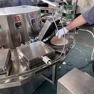 Máquina de fabricación de rollos de huevo Barquillo completamente automática, máquina de fabricación de cono de azúcar enrollado, máquina de cono de oblea - Product Image 1