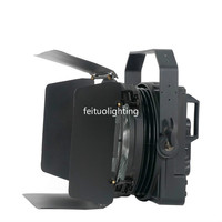 Fresnel Led RGBW 4 en 1 200w avec Zoom Spot pour éclairage de Studio de spectacle de scène