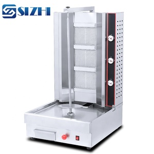 Máquina shawarma de carne y gas, gyro, Turquía, sobremesa - Product Image 1