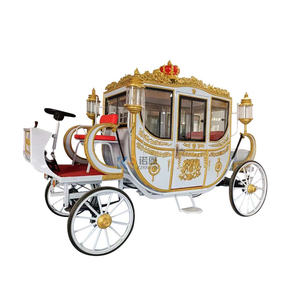 Carruaje de Lujo Personalizable de 4 Ruedas, Estilo Real, para Bodas y Transporte Especial, en Oferta - Product Image 1