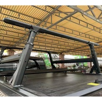 Universel en aluminium réglable 4x4 pick-up lit échelle rack roll bar ute baignoire rack cadre accessoires pour dodge ram 1500