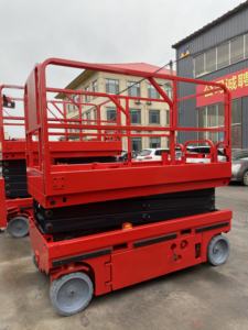 Taşınabilir hidrolik mobil asansör kendinden tahrikli makas-tipi kaldırma platformu elektrikli makaslı kaldırma platformu 4000mm Max yükseklik - Product Image 3