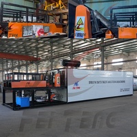 Usine de fabrication automatique de bitume avec moteur et pompe, capacité de 10 à 15 T/H, système de chauffage double pour usine d'asphalte