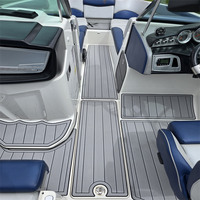 Tapis de sol pour bateau MasterCraft X26 Cockpit Pad 2018, en mousse EVA imitation teck, style SeaDek MarineMat Gatorstep, auto-adhésif
