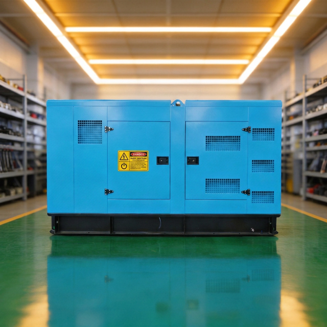 High Efficiency Silent Type Diesel Generator Set 100-750kVA 400/230V Industrial Standby Power Genset Customizable