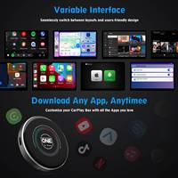 Caja Inteligente Inalámbrica CarPlay con Qualcomm 6225, 8G+128G, 4G, SIM, Actualización OTA, Salida de Video, Adaptador Android Auto para YouTube