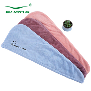 Las mujeres al por mayor de la magia de baño de <span class=keywords><strong>microfibra</strong></span> de pelo <span class=keywords><strong>toalla</strong></span> turbante chicas seco gorro rápido cabello seco <span class=keywords><strong>toalla</strong></span> - Product Image 4