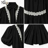 Robe Bohème à Manches Longues Creuses en Tissu, Personnalisable en Usine, Très Vendue, pour Femmes – Robe en Dentelle Bohème pour Dames