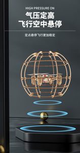 HOSHI-Kit de Dron a <span class=keywords><strong>Control</strong></span> Remoto para Niños, Juguetes Educativos, Diseño de Dron de Bola, Programación de Regalo Educativo para Estudiantes, para Manualidades, a <span class=keywords><strong>Control</strong></span> Remoto, a la Moda, a la Moda, 1, 2 Unidades - Product Image 4