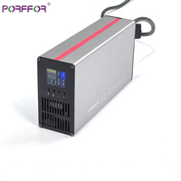 Chargeur 10-92,4V 3-30A, petite taille, régulation réglable, PORFFOR PF2640, chargeur de batterie universel DC industriel 2640W