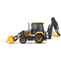 Chargeuse-pelleteuse XC8-C2570 la plus vendue, capacité de levage de 2,5 tonnes, 4x4, multifonction, puissante et compacte, machine de construction