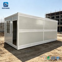 Bâtiment Conteneur Mobile Pliable d'Extérieur pour la Réinstallation d'Urgence et l'Usage Résidentiel en Cas de Catastrophe Séismique