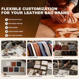 <span class=keywords><strong>Sac</strong></span> à bandoulière pour <span class=keywords><strong>femme</strong></span>, personnalisé en usine, en cuir véritable, motif bonbon, grande capacité, multi-poches, avec chaîne, style vintage et design de créateur - Product Image 3