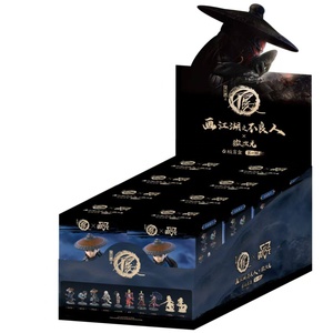 Venta al por mayor: Figuras de moda de la serie Weiciyuan Hua Jiang Hu Bad Guys Q Version Blind Box Vol.1, accesorios de <span class=keywords><strong>anime</strong></span> nacionales. - Product Image 1