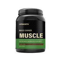 LIFEWORTH Gainer de Masse Sérieux en Gros, Poudre Protéinée, Compléments de Nutrition Sportive pour Adultes, Construction Musculaire Post-Entraînement